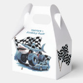 Shark Attack Monster Truck Verjaardag Bash Bedankdoosjes (Voorkant)