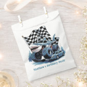 Shark Attack Monster Truck Verjaardag Bash Bedankzakje (Geknipt)