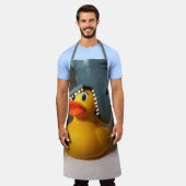 Shark Attack nbd — All-Over Print Apron Schort (Gedragen)