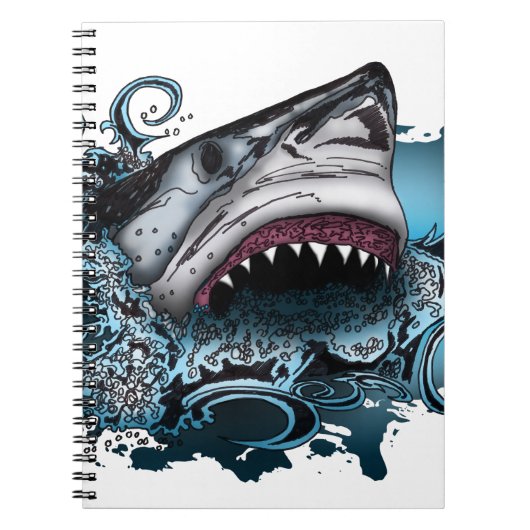 Shark Attack Notitieboek (Voorkant)