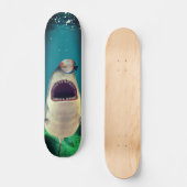 Shark Attack Persoonlijk Skateboard (Voorkant)