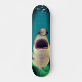 Shark Attack Persoonlijk Skateboard (Voorkant)