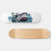 Shark Attack Persoonlijk Skateboard (Horizontaal)