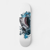Shark Attack Persoonlijk Skateboard (Voorkant)