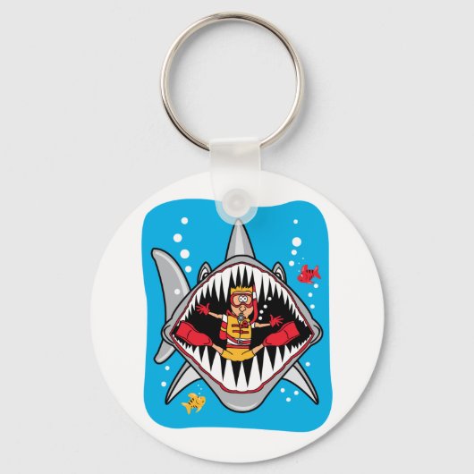 Shark Attack! Sleutelhanger (Voorkant)