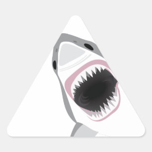 Shark Attack Sticker
