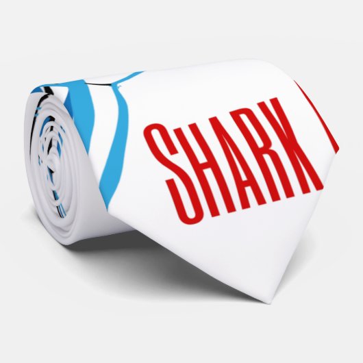 Shark Attack Stropdas (Opgerold)