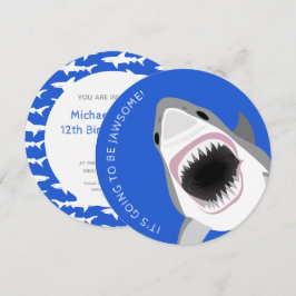 Shark Attack: Verjaardagsfeest op het strand of bo Kaart