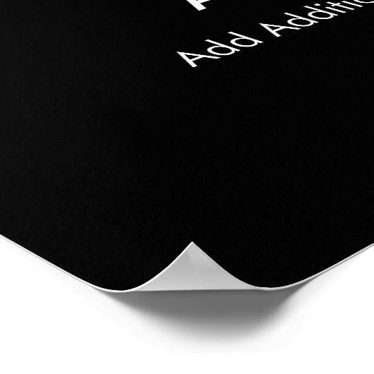 Shark Attack - Voeg uw eigen Funny Caption toe Poster (Hoek)