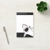 Shark Attack voegt Jouw naam toe Funny Post-it® Notes (Kantoor)