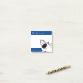 Shark Attack voegt Jouw naam toe Funny Post-it® Notes (Op bureau)