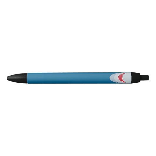Shark Attack Zwarte Inkt Pen (Voorkant)