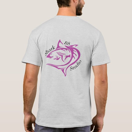 Shark B8 Studio-Shirt T-shirt (Achterkant)