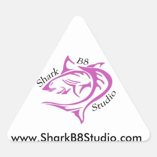 Shark B8 Studio Sticker (Voorkant)