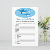 Shark Baby Animals Name Game (Staand voorkant)