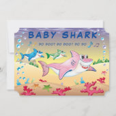 Shark 🦈Baby Cool Fab Verbazingwekkende Verjaardag Kaart (Voorkant)