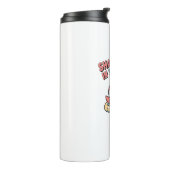 Shark Baby in Training | Kids Thermosbeker (Gedraaid links)