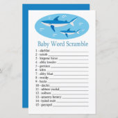 Shark Baby word scramble game (Voorkant / Achterkant)