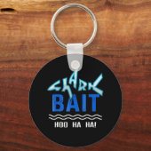 Shark Bait Hoo Ha Funny | Vreemde haai van de week Sleutelhanger (Voorkant)