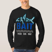 shark bait hoo ha grappige tot grappige haai van w t-shirt (Voorkant)
