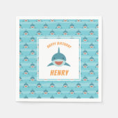 Shark Bait Persoonlijke verjaardag Servet (Voorkant)