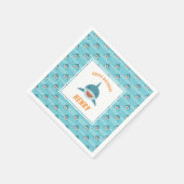 Shark Bait Persoonlijke verjaardag Servet (Hoek)