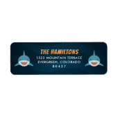 Shark Bait Return-adres Etiket (Voorkant)