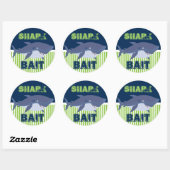 Shark Bait Ronde Sticker (Vel)