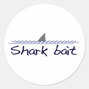 Shark Bait Ronde Sticker