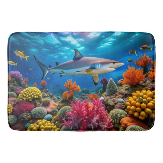 Shark Bath Mat (Voorkant)