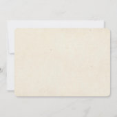 Shark Beach foto bruiloft Save The Date (Achterkant)