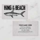  Shark Beach King Visitekaartje (Voorkant / Achterkant)