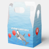 Shark Birthday Bedankdoosjes (Geopend)