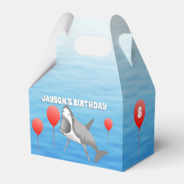Shark Birthday Bedankdoosjes