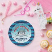 Shark Birthday Boys Paper Bord (Feest)