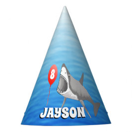 Shark Birthday Feesthoedjes