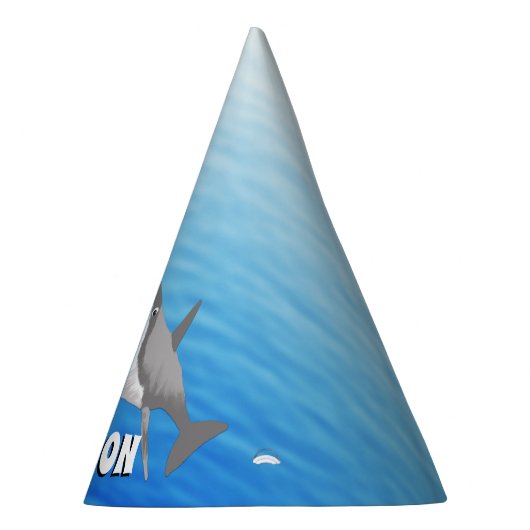 Shark Birthday Feesthoedjes (Rechts)