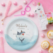 Shark Birthday Paper Bord (Feest)