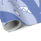 Shark Birthday Party Cadeaupapier (Rol Hoek)