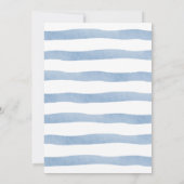 Shark Birthday Party Kaart (Achterkant)