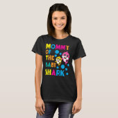 Shark Birthday Quote Funny B-day Mam T-Shirt (Voorkant volledig)