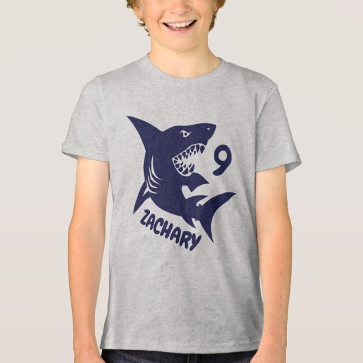 Shark Birthday Shirt (Voorkant)