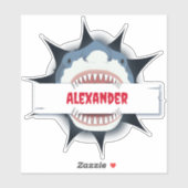Shark Bite - Aangepast Sticker (Vel)