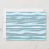 Shark Bite Any Age Birthday Foto Kaart (Achterkant)