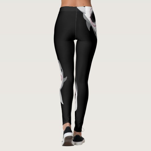 Shark Bite Jaws Leggings (Achterkant)