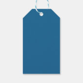 Shark Bite verjaardagsfeestje Cadeaulabel (Achterkant)