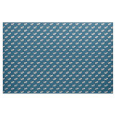 Shark Blue Fabric Stof (Yard (91,4 cm))