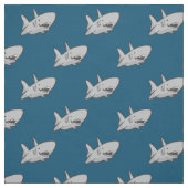 Shark Blue Fabric Stof (Swatch)