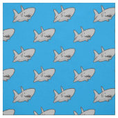 Shark Blue Fabric Stof (Swatch)