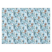 Shark Blue Zee Ocean Fish Animals Thema Jongensfee Tafelkleed (Voorkant (Horizontaal))